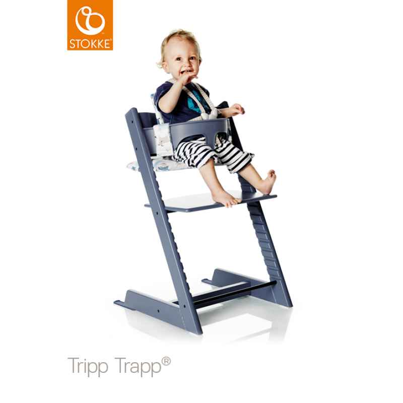 Stokke stolička Tripp Trapp Oak Black + Newborn set